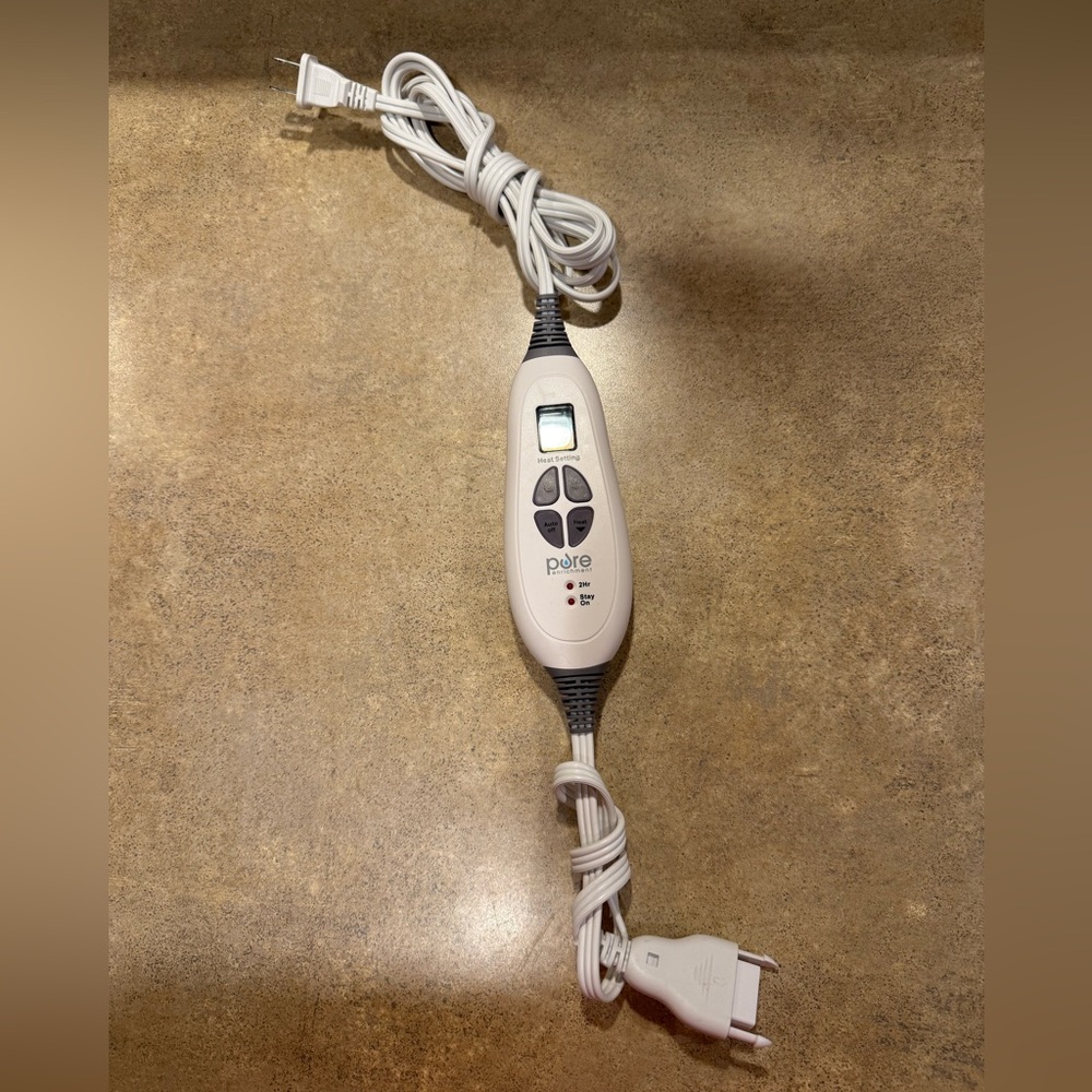 Pure Enrichment Heating Pad PM02 Replacement Control CM06 Controller - Tested